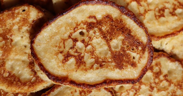 Farmer’s Cheese Almond Pancakes